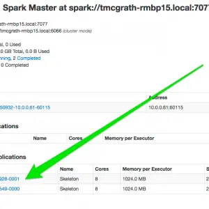 spark tutorial completed applications