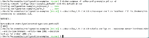 kafka-config.sh example output