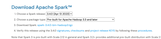 PySpark Quick Start Download